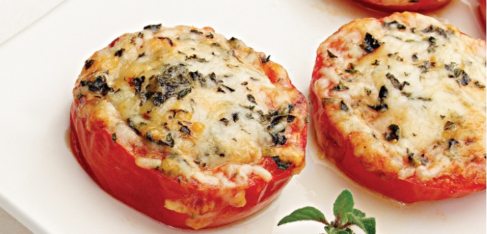 Pečeni paradižniki s parmezanom