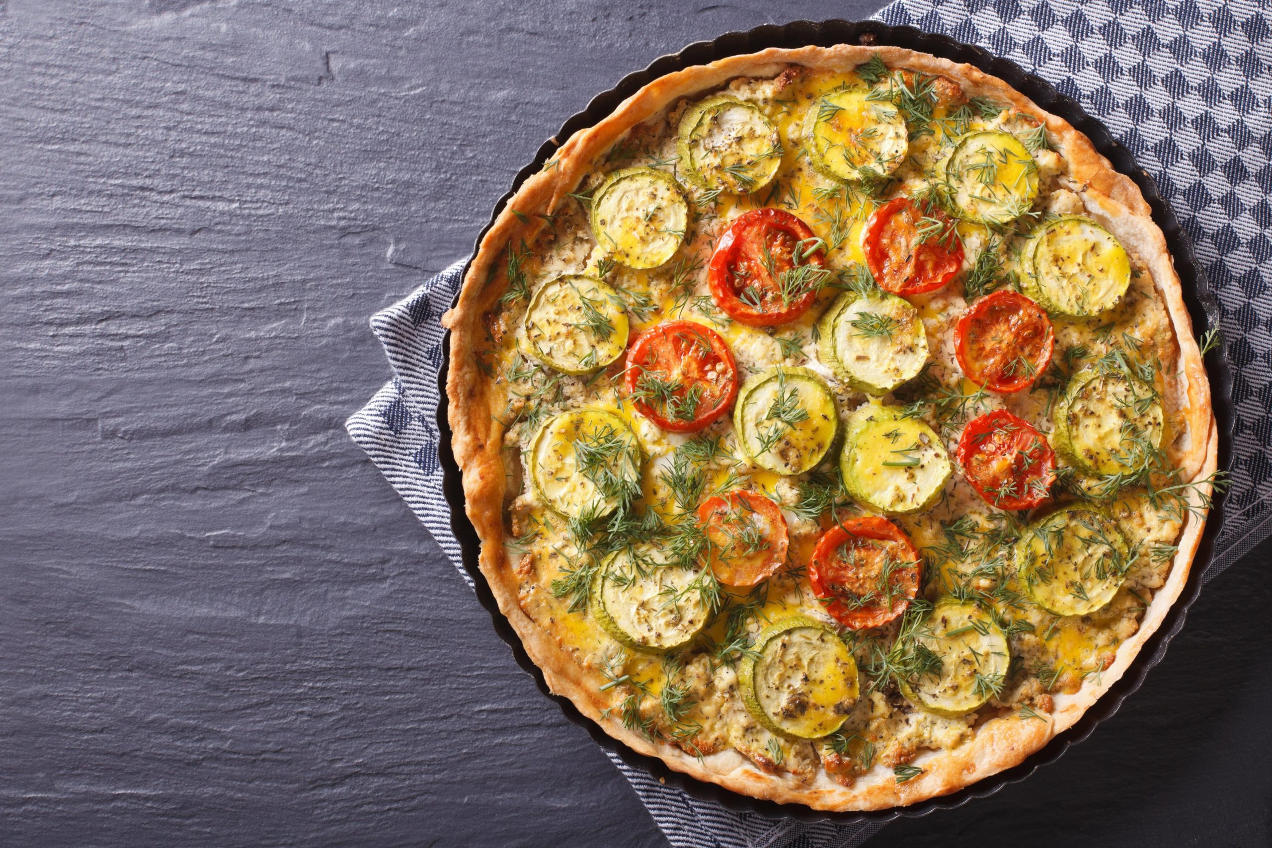 Bučkin quiche