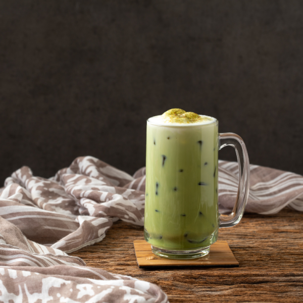 Mrzli Matcha z mlekom