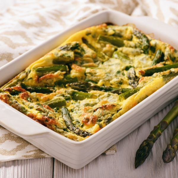Špargljev quiche