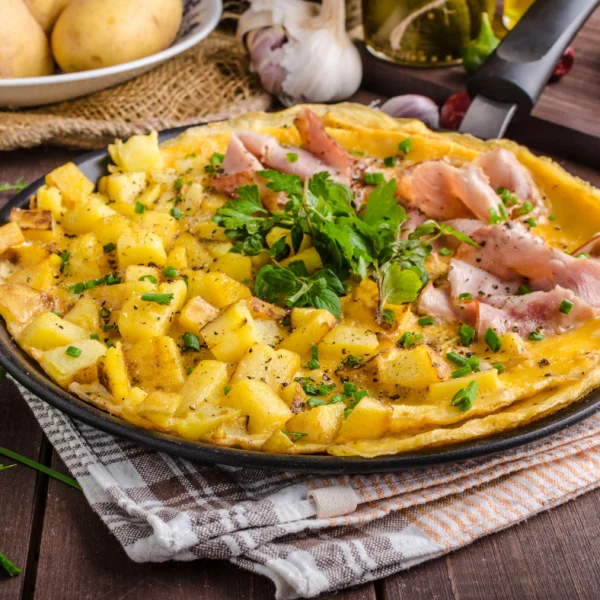 Prava italijanska krompirjeva fritata