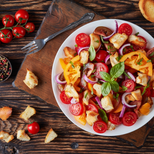 Toskanska solata panzanella