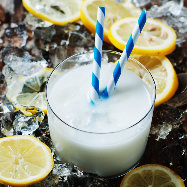 Limonin sorbet z rožmarinom