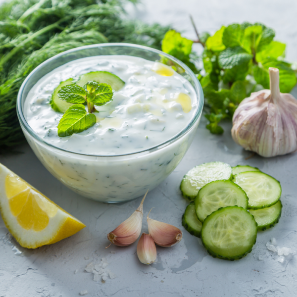 Veganski tzatziki