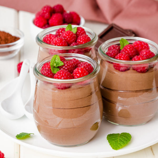 Čokoladno proteinski chia puding