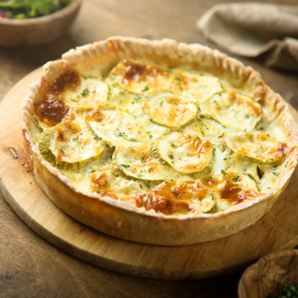 Kiš iz bučk in feta sira