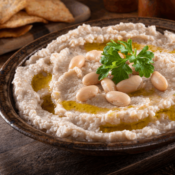 Veganski namaz iz belega fižola